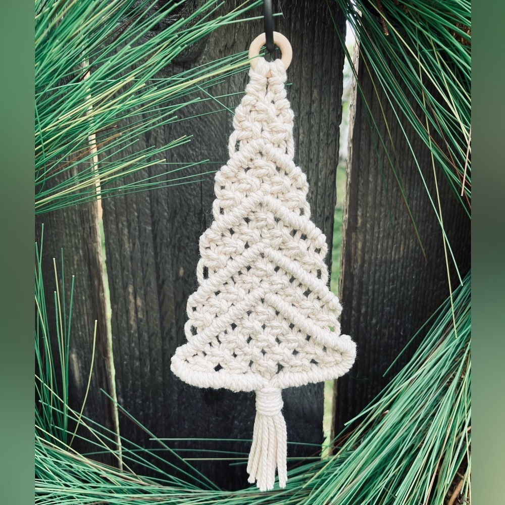 Miniature macrame tree - Picture 4 of 6